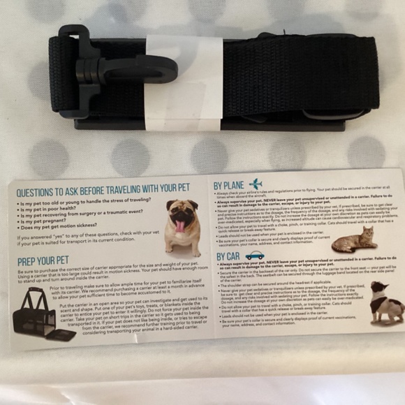 Sherpa Never Used Black Small Pet Carrier - Picture 7 of 7